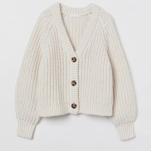Cozy Rib-knit H&M Cardigan